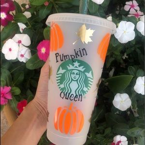 Pumpkin Queen Starbucks Cup